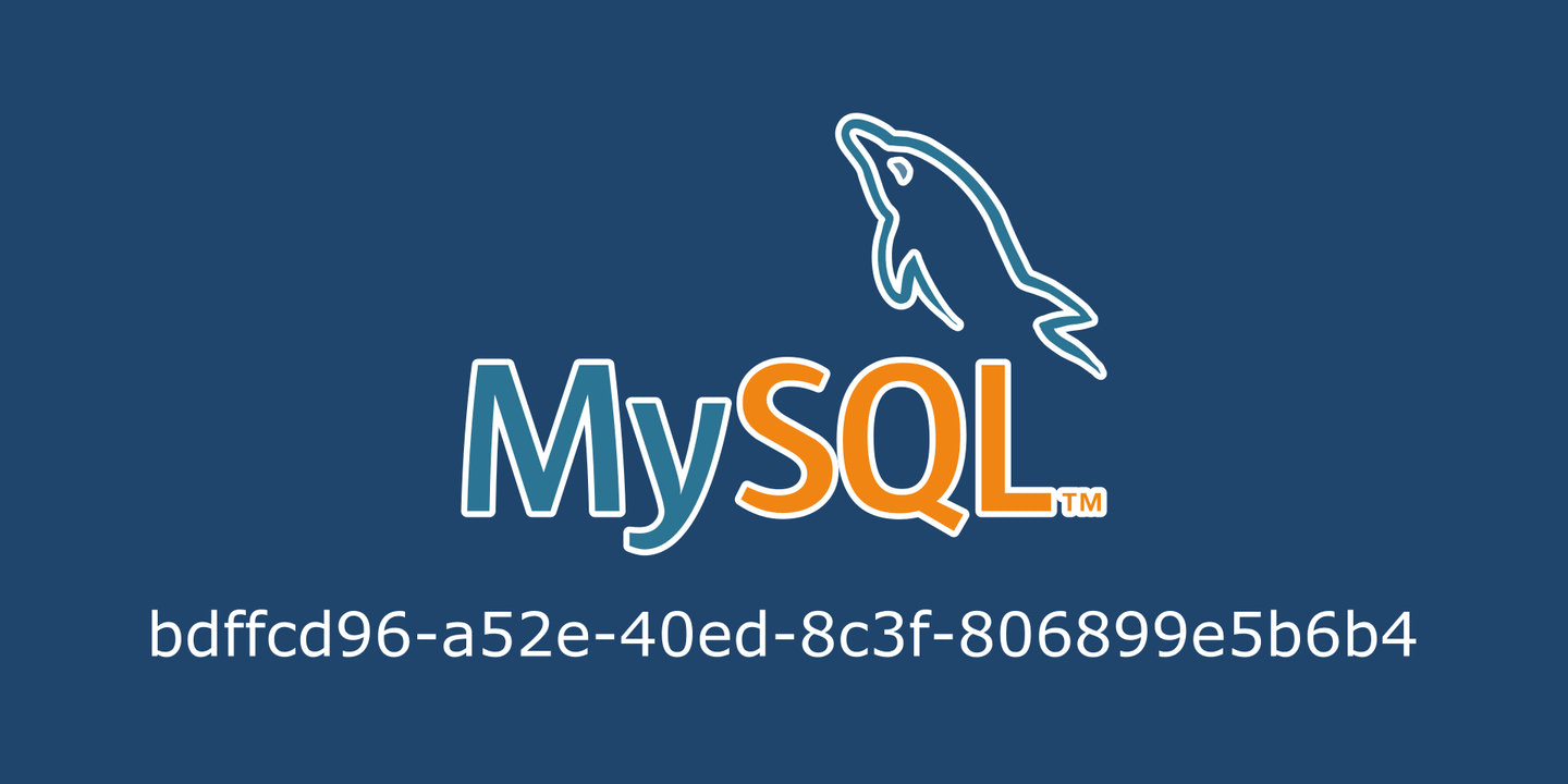 Generating v4 UUIDs in MySQL